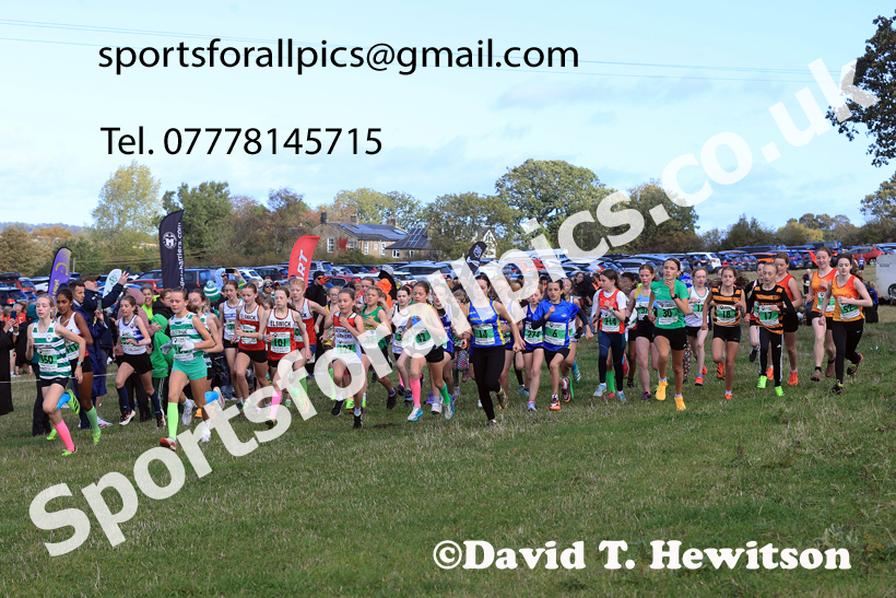 Girls Under-14s 2026 NEHL Eltringham, Mickley, Northumberland. Photo: David T. Hewitson/Sports for All Pics